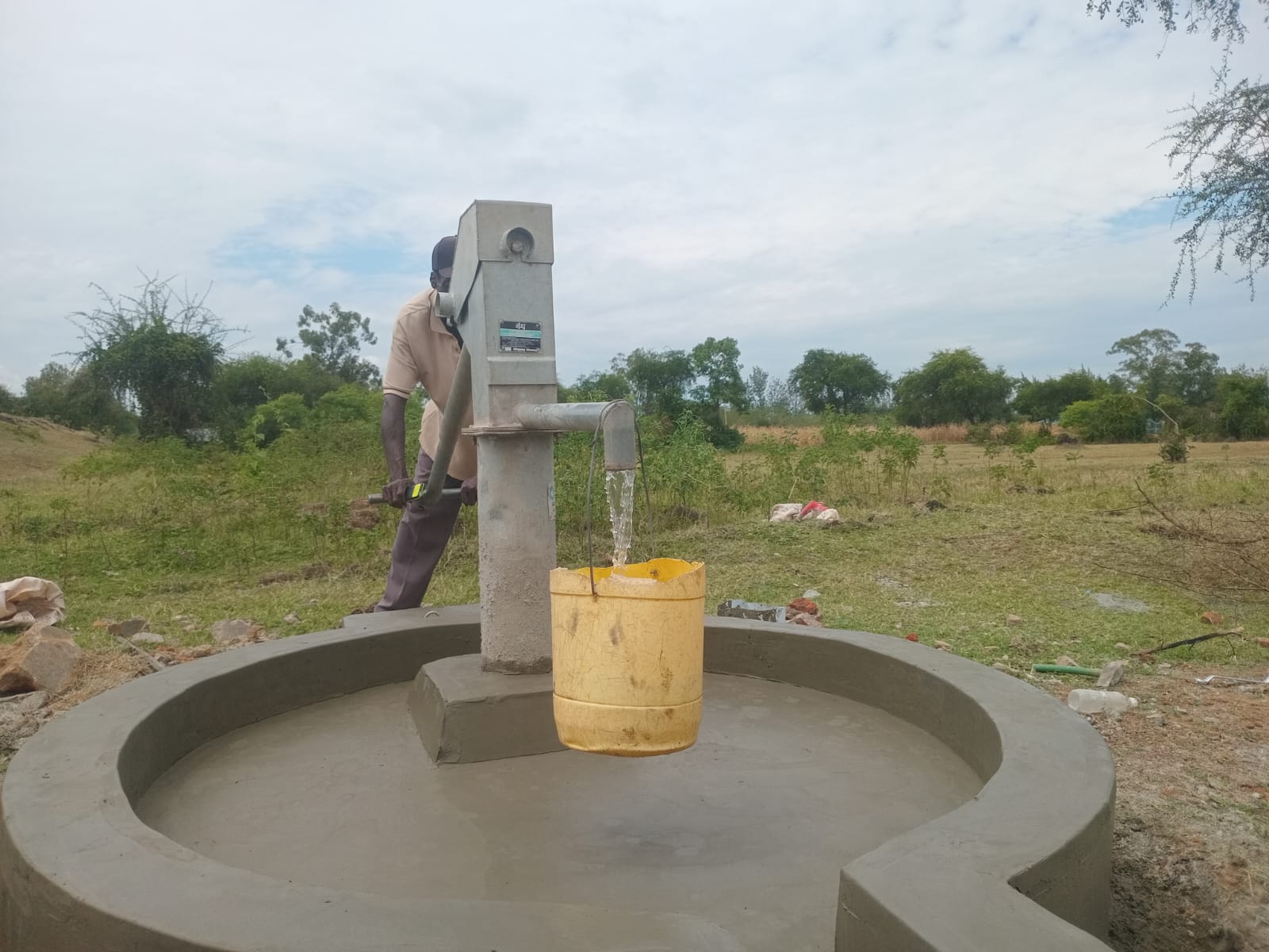 School borehole